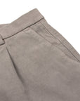 Robert Old - Light Grey Moleskin Cotton Stretch Chinos CASUAL TROUSERS Robert Old