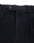 Robert Old - Navy Moleskin Cotton Stretch Chinos CASUAL TROUSERS Robert Old