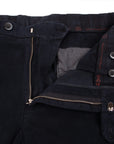 Robert Old - Navy Moleskin Cotton Stretch Chinos CASUAL TROUSERS Robert Old