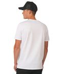 Sandbanks - White Badge Logo Cotton T-Shirt TEE SHIRTS Sandbanks