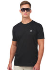 Sandbanks - Black Badge Logo Cotton T-Shirt TEE SHIRTS Sandbanks