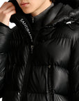 Sandbanks - Black Ravine Mid Puffer Jacket BLOUSONS Sandbanks