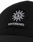 Sandbanks - Black Badge Logo Baseball Cap CAPS & HATS Sandbanks