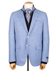 Robert Old - Blue Herringbone 100% Wool Jacket JACKETS Robert Old