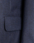 Robert Old - Navy Herringbone 100% Wool Jacket JACKETS Robert Old