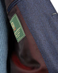 Robert Old - Navy Herringbone 100% Wool Jacket JACKETS Robert Old