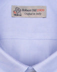 Robert Old - Blue Italian Oxford Cotton Shirt L/S SHIRTS Robert Old