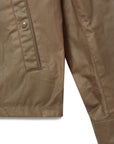 Belstaff - Dark Pumice Brown 'Walkham' Waxed Cotton Biker Jacket BLOUSONS Belstaff
