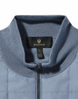 Belstaff - Flint Blue Kelbrook Merino Wool Zip Cardigan KNITWEAR Belstaff