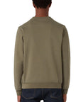 Belstaff - Surplus Green Fleece Cotton Sweatshirt SWEATS Belstaff