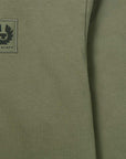 Belstaff - Surplus Green Fleece Cotton Sweatshirt SWEATS Belstaff