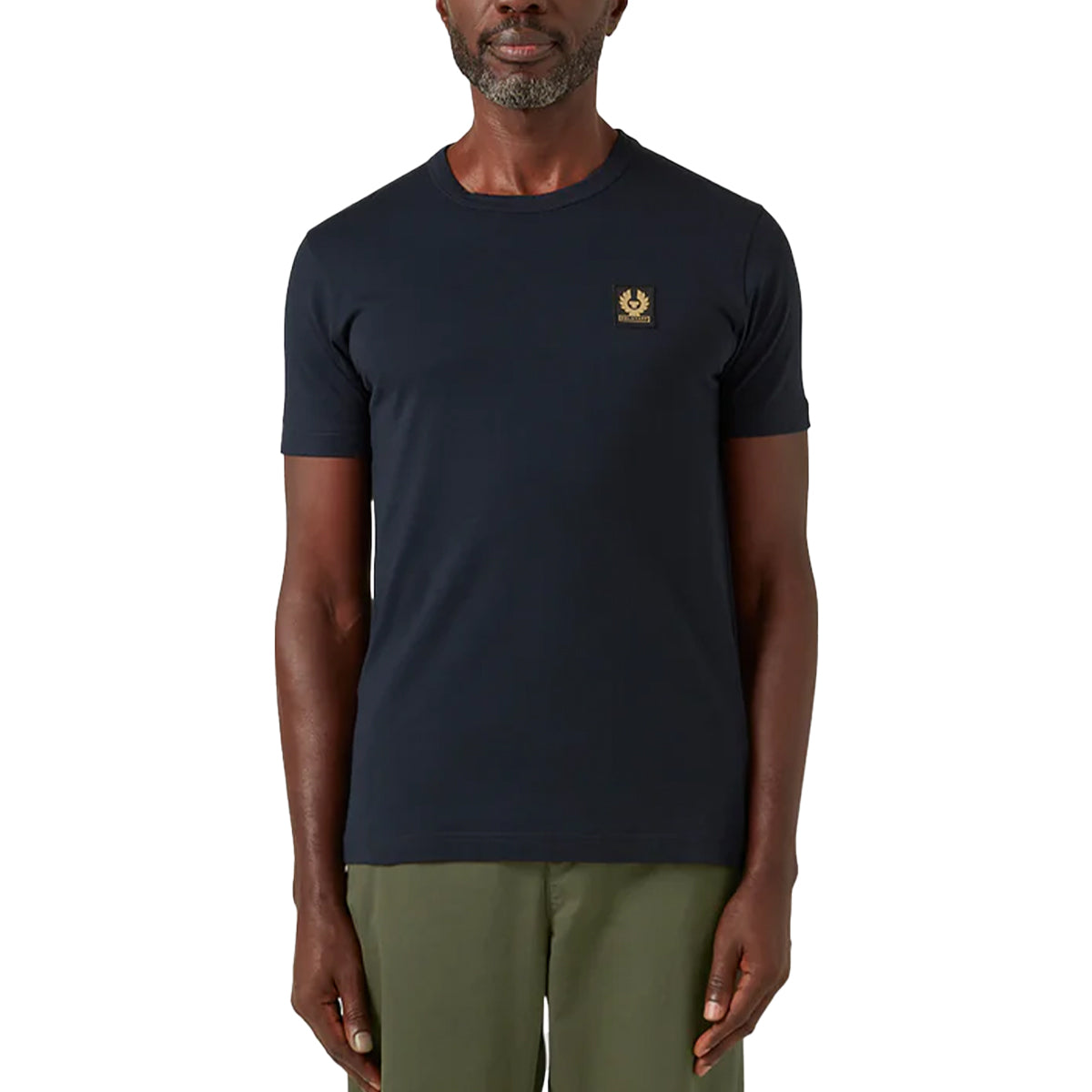 Belstaff - Dark Ink Jersey Cotton T-shirt TEE SHIRTS Belstaff