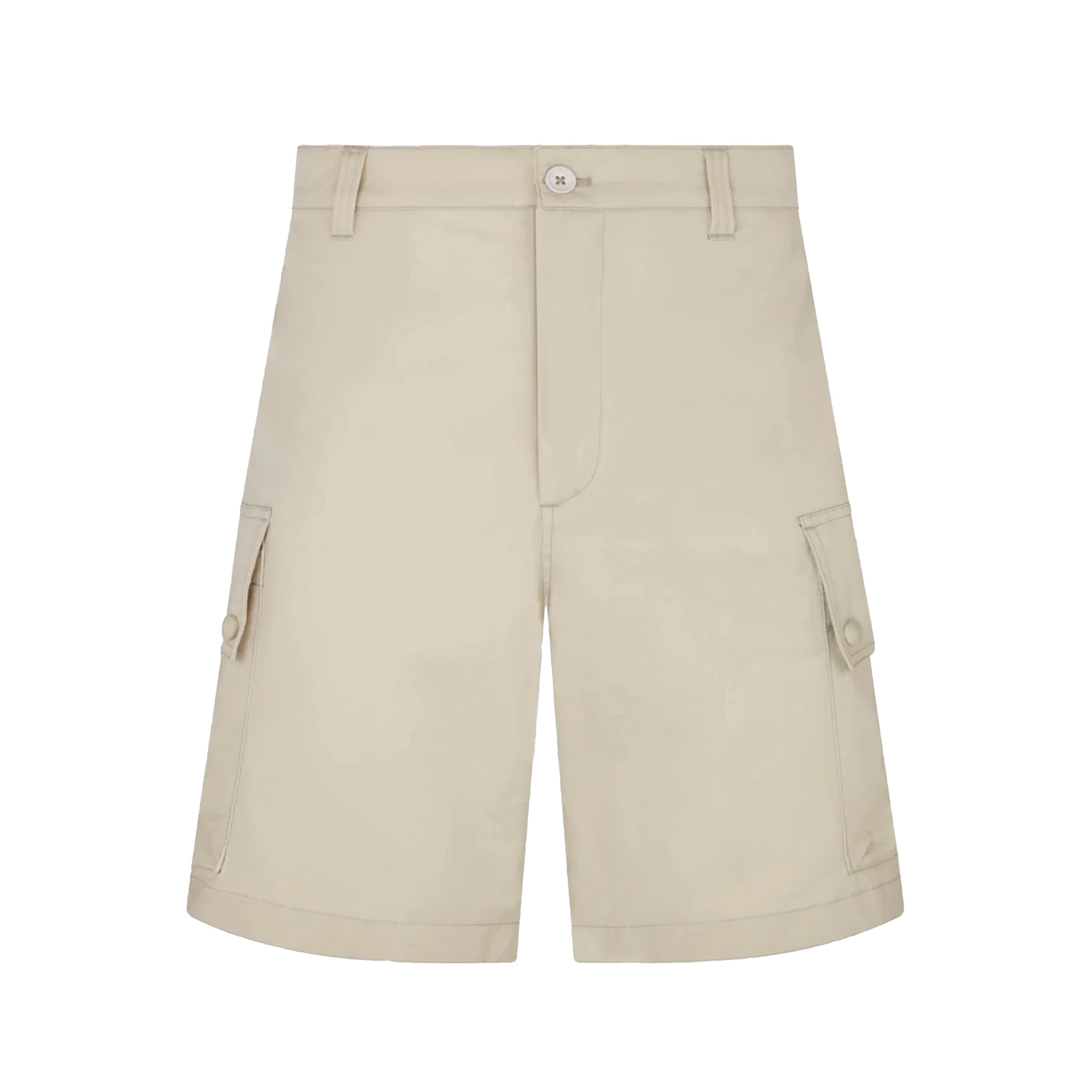 Belstaff - Dark Ink 'Drome' Cotton Blend Gabardine Shorts SHORTS Belstaff