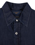 Paul & Shark - Dark Wash Egyptian Cotton Denim Shirt L/S SHIRTS Paul & Shark