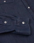 Paul & Shark - Dark Wash Egyptian Cotton Denim Shirt L/S SHIRTS Paul & Shark