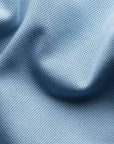 Eton - Light Blue Filo di Scozia Piqué Polo Shirt S/S POLOS Eton