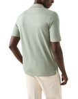 Eton - Light Green Filo di Scozia Piqué Polo Shirt S/S POLOS Eton