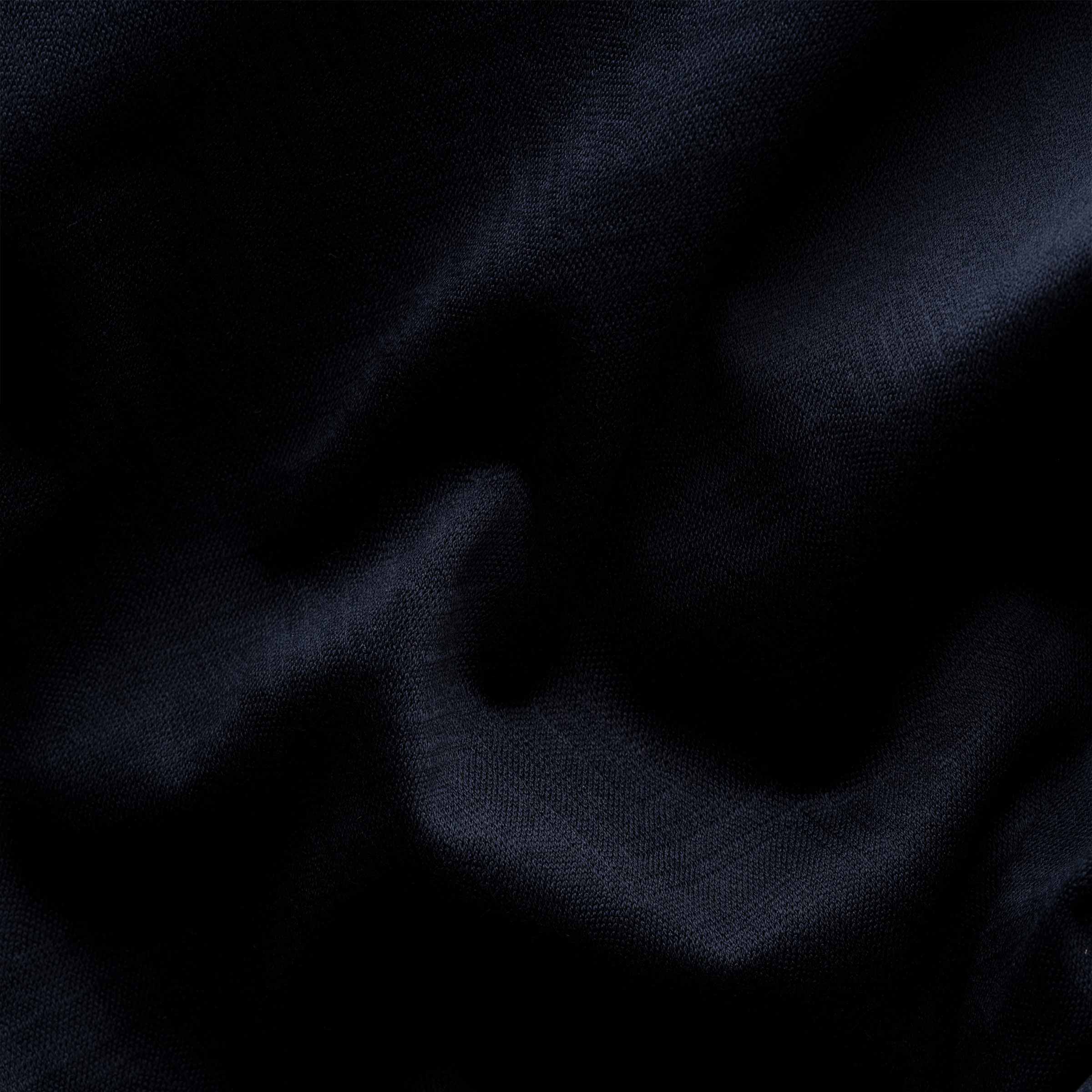 Eton - Navy Filo di Scozia Jacquard Resort Shirt S/S SHIRTS Eton