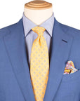 Robert Old - Bright Blue Pure Wool Suit SUITS Robert Old