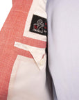 Robert Old - Salmon Pink Wool, Silk & Linen Jacket JACKETS Robert Old