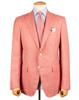 Robert Old - Salmon Pink Wool, Silk & Linen Jacket JACKETS Robert Old