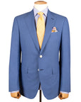 Robert Old - Bright Blue Pure Wool Suit SUITS Robert Old