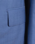 Robert Old - Bright Blue Pure Wool Suit SUITS Robert Old