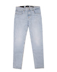 7 For All Mankind - Light Blue Studio Slimmy Tapered Cotton Jeans JEANS 7 For All Mankind