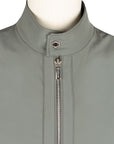 Moorer - Stone Green 'Alberti' Bomber Jacket BLOUSONS MooRER