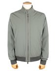 Moorer - Stone Green 'Alberti' Bomber Jacket BLOUSONS MooRER