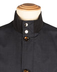 Moorer - Dark Blue 'Sironi' Waterproof Bomber Jacket BLOUSONS MooRER
