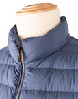 Moorer - Indigo Blue 'Calaf' Down Filled Gilet BLOUSONS MooRER