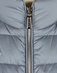 Moorer - Chambray Blue 'Calaf' Down Filled Gilet BLOUSONS MooRER