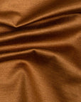Moorer - Tobacco Brown 'Jericho' Zip Neck Polo S/S POLOS MooRER
