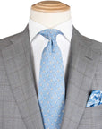 Robert Old - Grey Check Loro Piana Super 150s Merino Wool Suit SUITS Robert Old