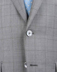Robert Old - Grey Check Loro Piana Super 150s Merino Wool Suit SUITS Robert Old