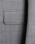 Robert Old - Grey Check Loro Piana Super 150s Merino Wool Suit SUITS Robert Old