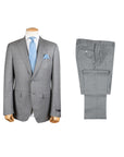 Robert Old - Grey Check Loro Piana Super 150s Merino Wool Suit SUITS Robert Old