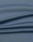 Fedeli - Denim Blue Organic Cotton Jersey Polo Shirt S/S POLOS FEDELI