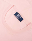 Fedeli - Light Pink Lana 140's Wool T-shirt TEE SHIRTS FEDELI