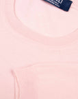Fedeli - Light Pink Lana 140's Wool T-shirt TEE SHIRTS FEDELI