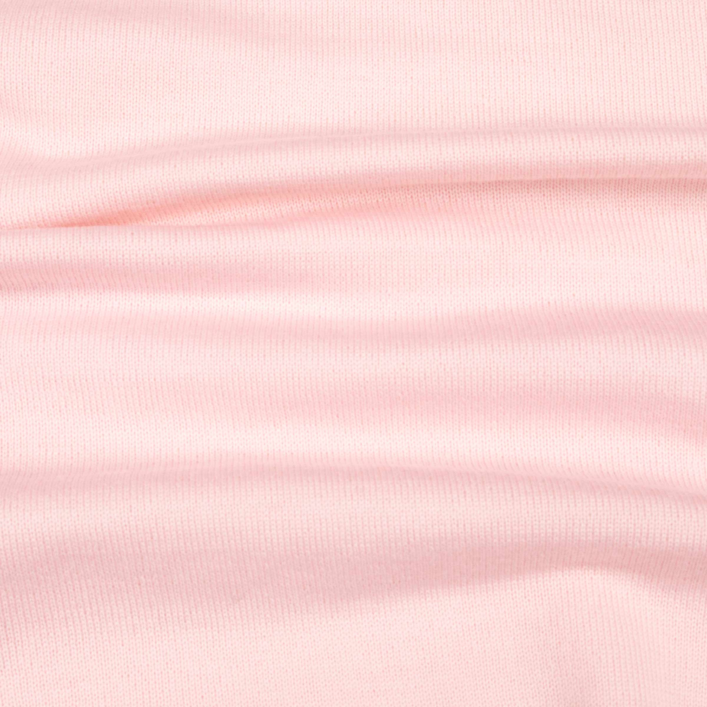 Fedeli - Light Pink Lana 140's Wool T-shirt TEE SHIRTS FEDELI
