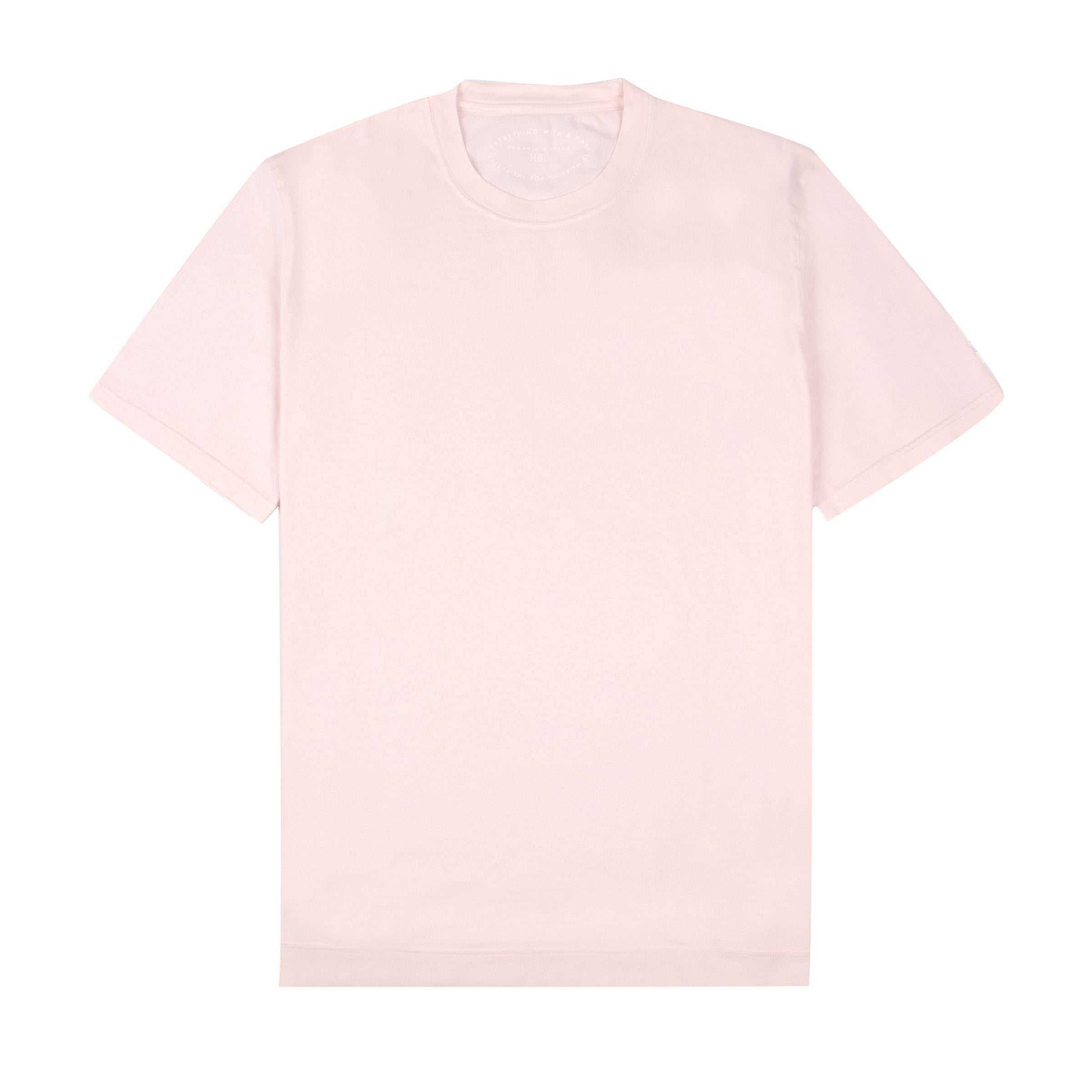 Fedeli - Soft Pink 'Extreme' Organic Cotton Short Sleeve T-shirt TEE SHIRTS FEDELI
