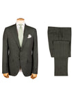 Robert Old - Dark Green Pure Linen Unlined Suit SUITS Robert Old