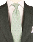 Robert Old - Dark Green Pure Linen Unlined Suit SUITS Robert Old