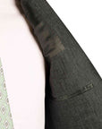 Robert Old - Dark Green Pure Linen Unlined Suit SUITS Robert Old