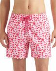 Vilebrequin - Peoney Pink Fish Dance 'Moorea' Short Swim Shorts SWIMWEAR Vilebrequin