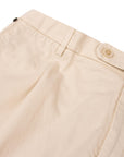 Robert Old - Cream Cotton Stretch Chino Shorts SHORTS Robert Old