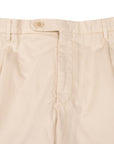 Robert Old - Cream Cotton Stretch Chino Shorts SHORTS Robert Old
