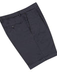 Robert Old - Dark Navy Cotton Stretch Chino Shorts SHORTS Robert Old